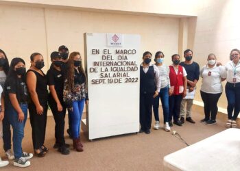 CONMEMORA AYUNTAMIENTO DÍA INTERNACIONAL DE LA IGUALDAD SALARIAL, CON PLÁTICA INFORMATIVA