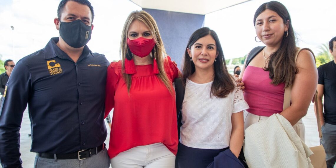 DESTACA ROSY URBINA COMPROMISO DE LOS ARQUITECTOS EN LA TRANSFORMACIÓN DE TAPACHULA