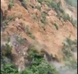 Se registra enorme deslizamiento de tierra en Chamula “Vídeo”