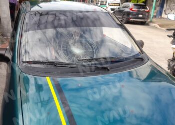 La persona atropellada fue trasladada a una institución médica