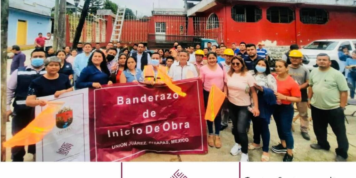 Con grandes obras, Gobierno de Unión Juárez, sigue avanzando