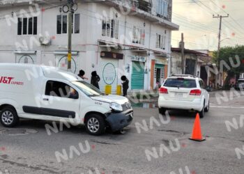 Choque deja daños por más de 150 mil pesos