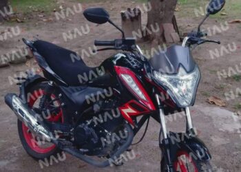 Roban con violencia una motocicleta