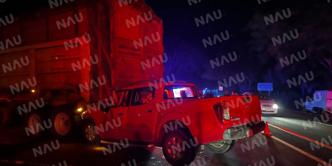 5 muertos y un herido deja choque en la carretera Tapachula – Puerto Madero