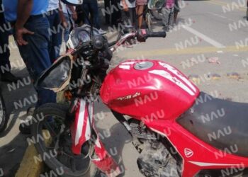 Dos lesionados deja accidente en Puerto Madero