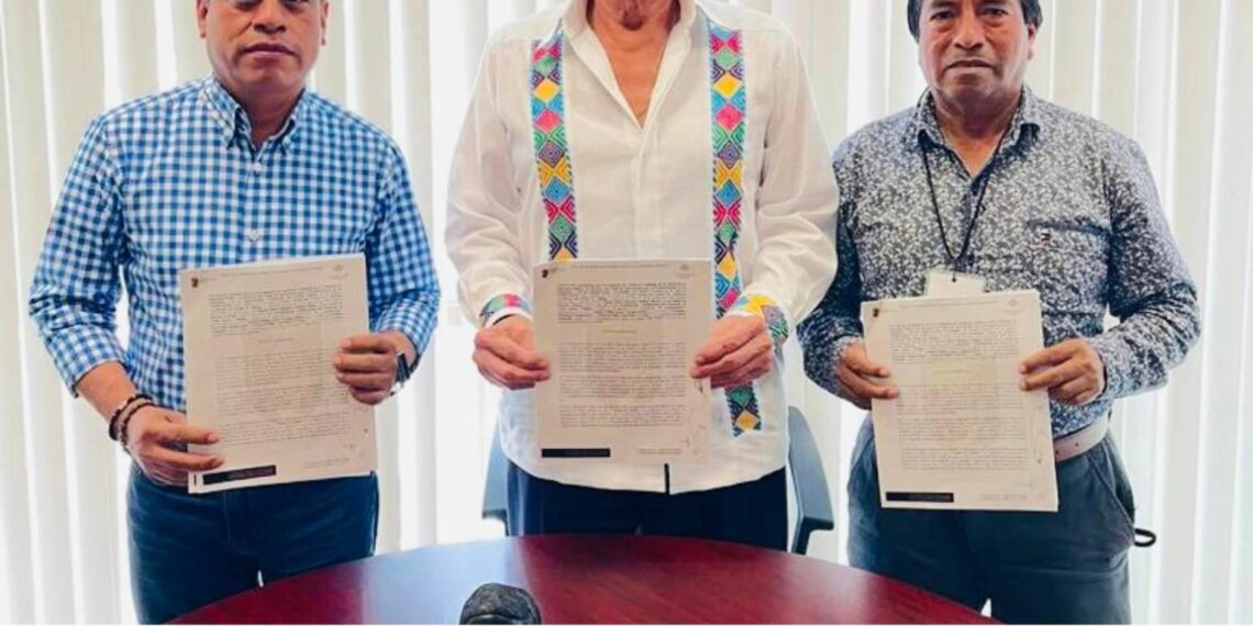 Ayuntamiento de Unión Juárez Celebra firma de convenio de colaboración con el Centro Estatal de Control de Confianza Certificado de Chiapas