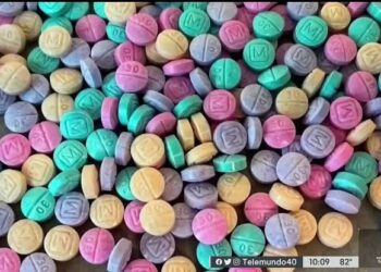 Fentanilo es distribuido en bolsitas de dulces