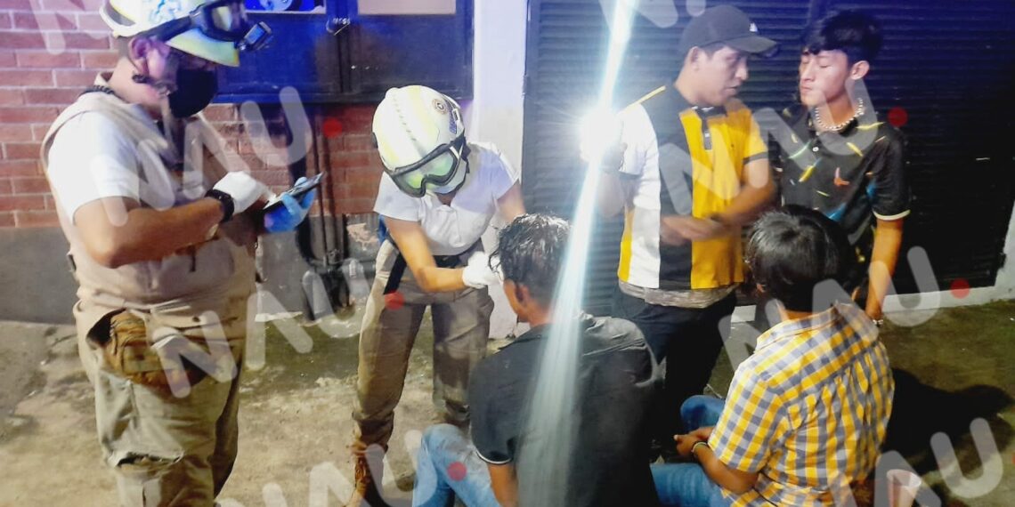 Golpean a sujeto fuera del bar la Original