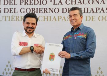 Gobierno de Chiapas dona el predio La Chacona para construir el nuevo hospital del IMSS: Rutilio Escandón