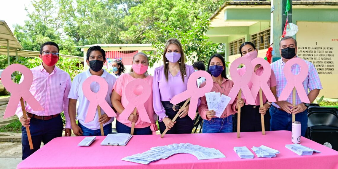 IMPULSA AYUNTAMIENTO DE TAPACHULA SENSIBILIZACIÓN DEL CÁNCER DE MAMA DESDE EDADES TEMPRANAS
