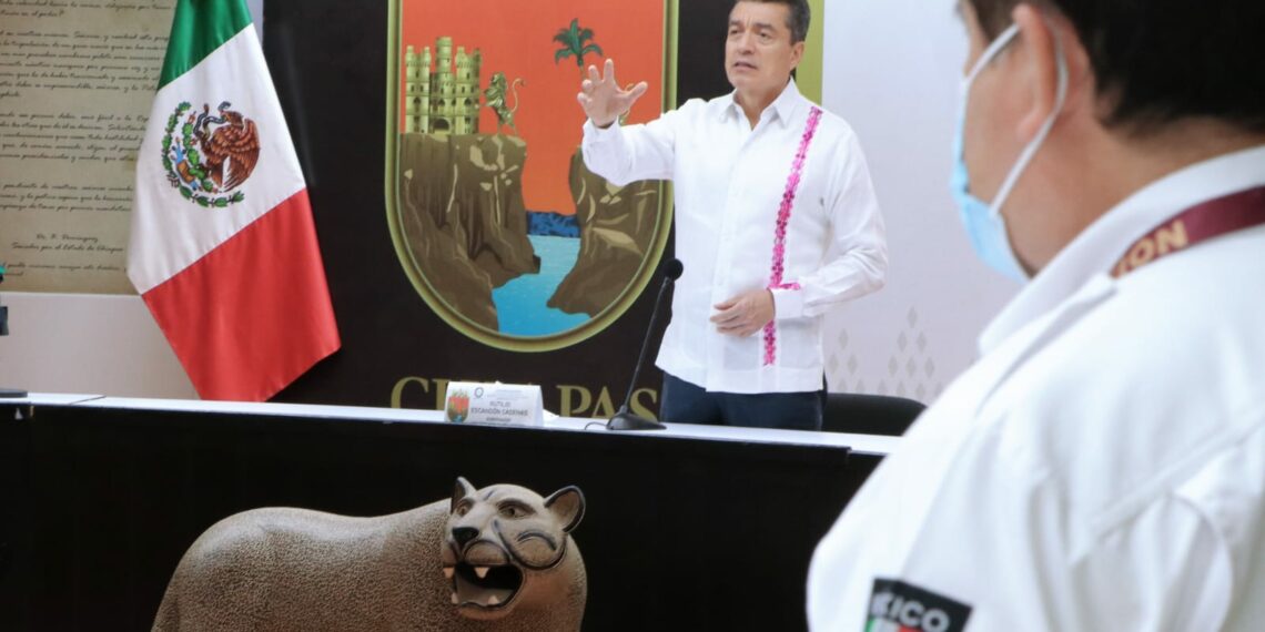 Ante presencia de lluvias y frentes fríos, pide Rutilio Escandón reforzar medidas preventivas