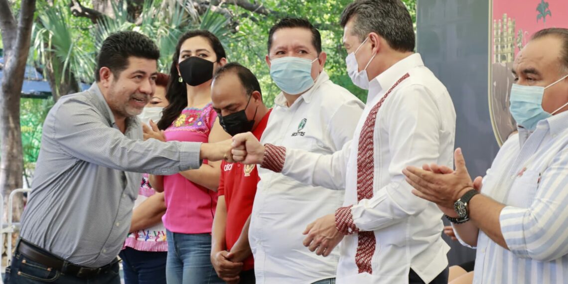 Rutilio Escandón inaugura el Encuentro Nacional Cultural y Deportivo de sindicatos de los Cecytes