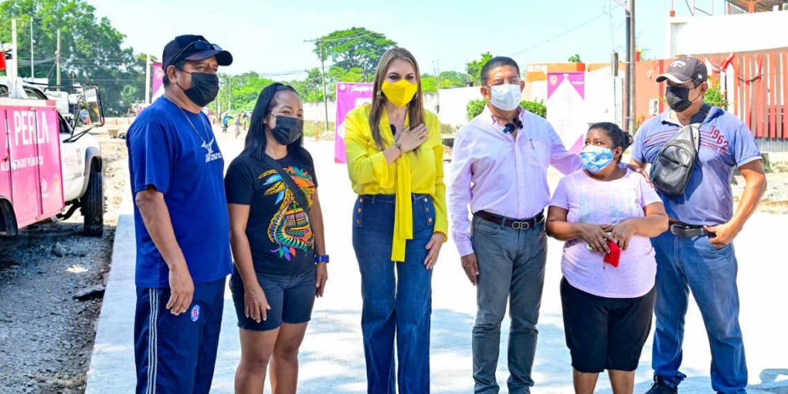 CON MÁS OBRAS, TAPACHULA AVANZA EN SEGURIDAD, PROGRESO Y BIENESTAR: ROSY URBINA