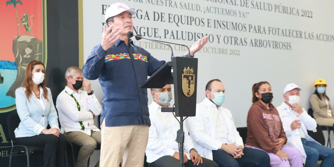 Rutilio Escandón encabeza inicio de la Segunda Jornada Nacional de Salud Pública 2022