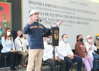 Rutilio Escandón encabeza inicio de la Segunda Jornada Nacional de Salud Pública 2022