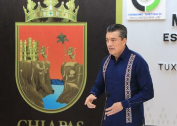 Chiapas, tercer estado con más crecimiento en materia de producción industrial: Rutilio Escandón