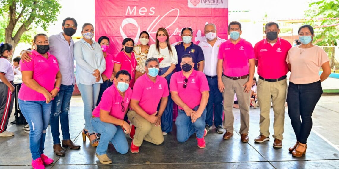 ROSY URBINA REFRENDA SU COMPROMISO POR LA EDUCACIÓN Y LA SALUD DE LOS NIÑOS Y NIÑAS TAPACHULTECOS