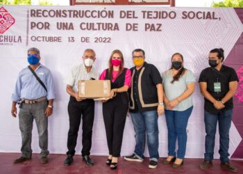 ROSY URBINA PUSO EN MARCHA EL PROGRAMA DE RECONSTRUCCIÓN DEL TEJIDO SOCIAL POR UNA CULTURA DE PAZ