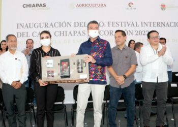 Rutilio Escandón inaugura el Segundo Festival Internacional del Café, Chiapas de Corazón