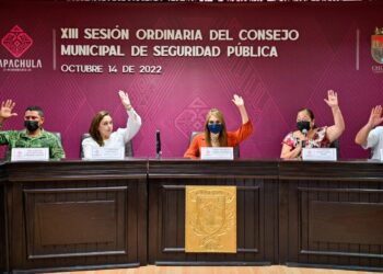 RATIFICAN AUTORIDADES COMPROMISO CON LA SEGURIDAD Y LA TRANQUILIDAD DE TAPACHULTECOS