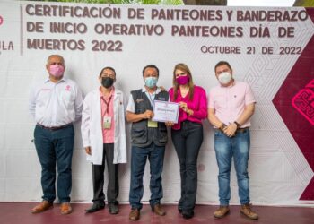 SECRETARÍA DE SALUD CERTIFICA A PANTEONES DE TAPACHULA COMO ENTORNOS SALUDABLES