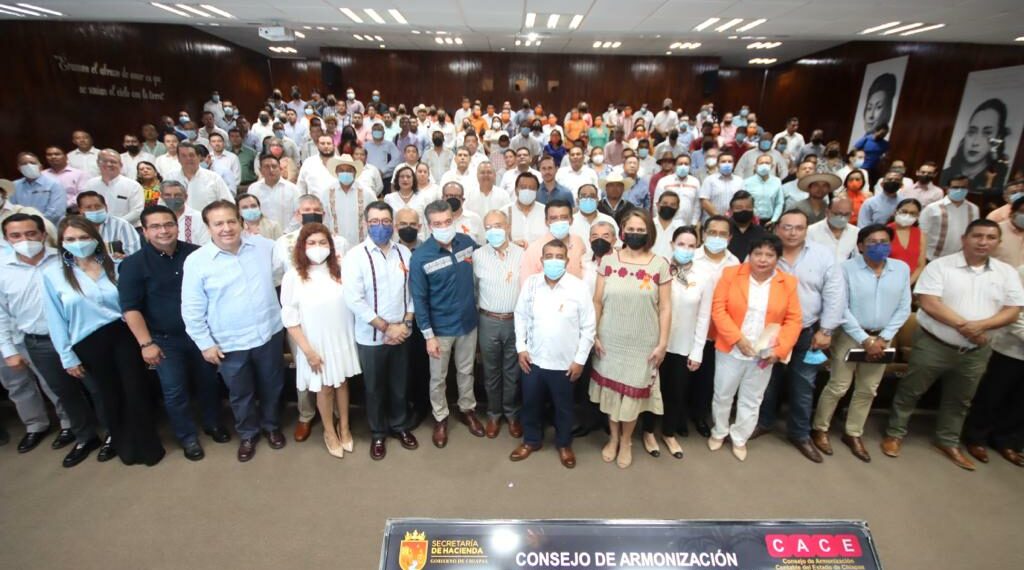 Encabeza Rutilio Escandón segunda sesión ordinaria del Consejo de Armonización Contable de Chiapas