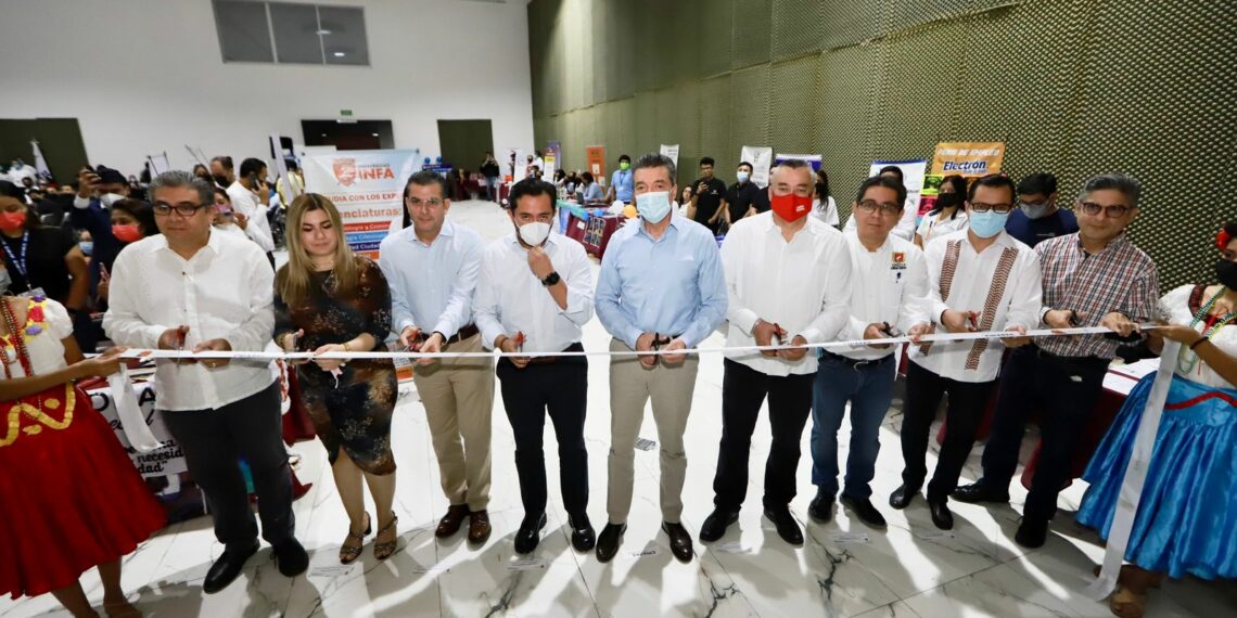 Inaugura Rutilio Escandón Feria Nacional del Empleo para la Inclusión Laboral 2022