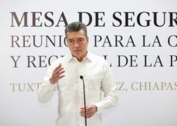 Convoca Rutilio Escandón a alejarse de zona de riesgo ante entrada del frente frío número 6