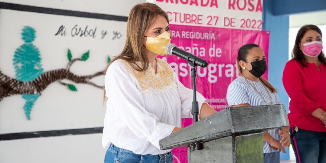 AYUNTAMIENTO REALIZA BRIGADA ROSA EN CERSS 4 FEMENIL