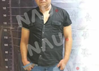 Sujeto bajo los efectos de alguna droga realiza disparos al aire y lesiona a una persona