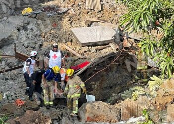 Muere joven de 20 años en un derrumbe en la colonia Irregular la Ceiba