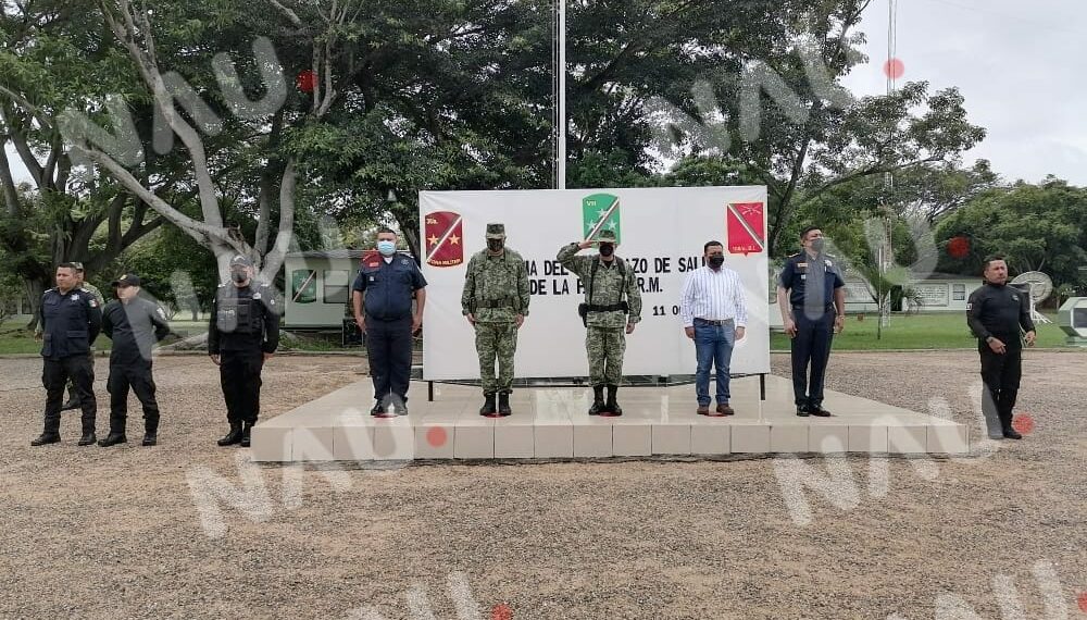 “Personal del Ejército Mexicano realizará el despliegue y da inicio a las operaciones de la Fuerza de Tarea Regional de la VII Región Militar, en los Municipio Jiquipilas y Cintalapa, Chis.”