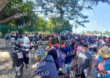 Autoridades pretenden instalar un centro de atención a migrantes en el Parque Ecológico de Tapachula