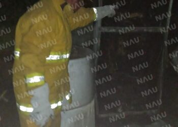 Explota cilindro de gas en una casa