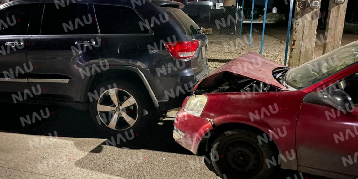 Chocó por alcance en el Akishino en Tapachula