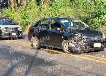 Daños materiales por más de 10 mil pesos deja choque