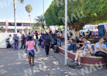 Comunidad migrante, renuente a realizar su trámite migratorio “Vídeo”