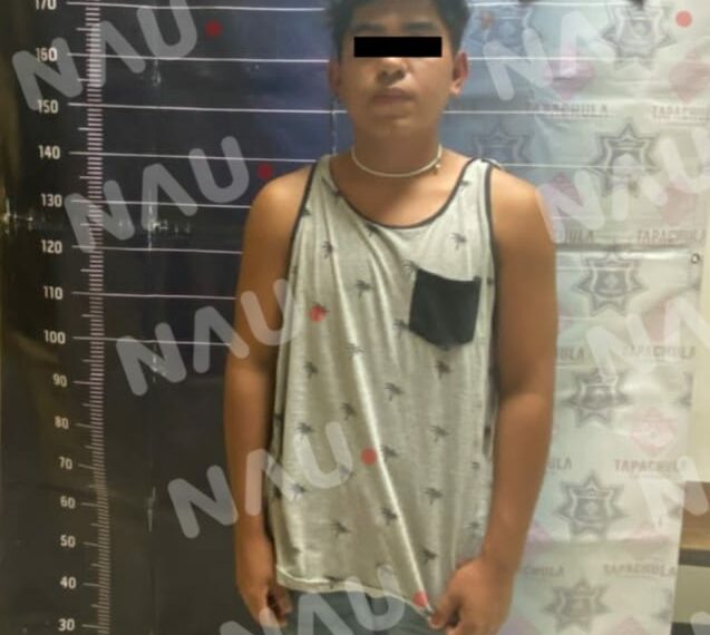 Detienen a un sujeto armado