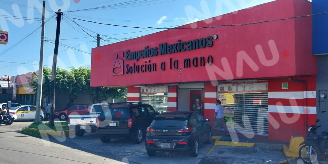 Entran a robar a casa de empeños mexicanos