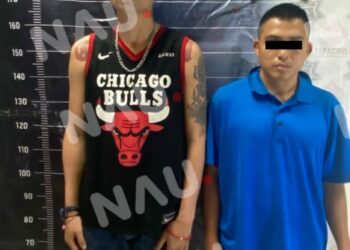 Hondureño y mexicano fueron detenidos por asalto con violencia.