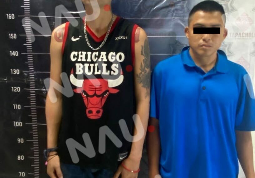 Hondureño y mexicano fueron detenidos por asalto con violencia.