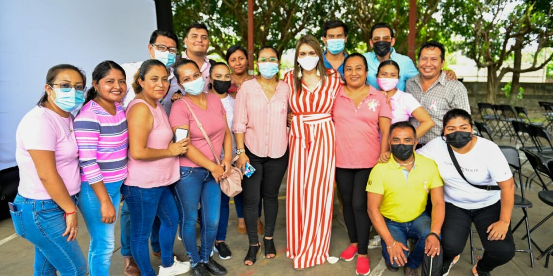 ROSY URBINA PONE EN MARCHA PROGRAMA “CONVIVE ROSA” EN LA ESCUELA TEÓFILO ACEBO