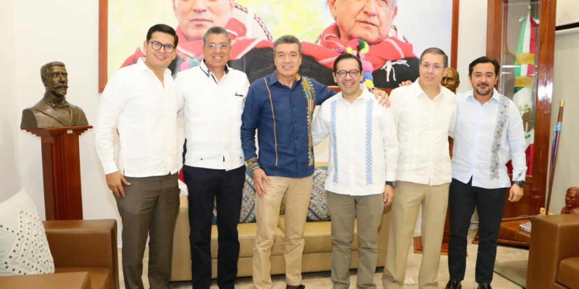 Se reúne Rutilio Escandón con el titular de Nacional Financiera