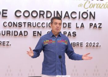 Chiapas va bien en materia de seguridad y economía gracias al esfuerzo conjunto: Rutilio Escandón