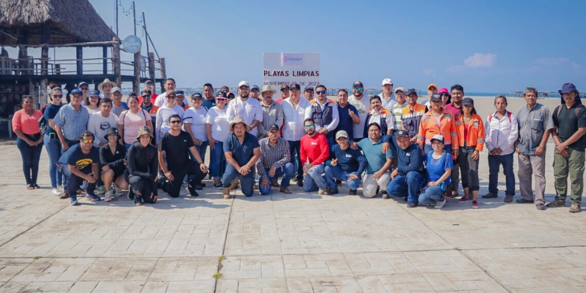 EL AYUNTAMIENTO Y EL INSTITUTO ESTATAL DEL AGUA FORTALECEN PROGRAMA DE PLAYAS LIMPIAS EN TAPACHULA