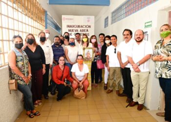 INAUGURA ROSY URBINA NUEVA ÁREA DE CUNEROS DEL DIF MUNICIPAL