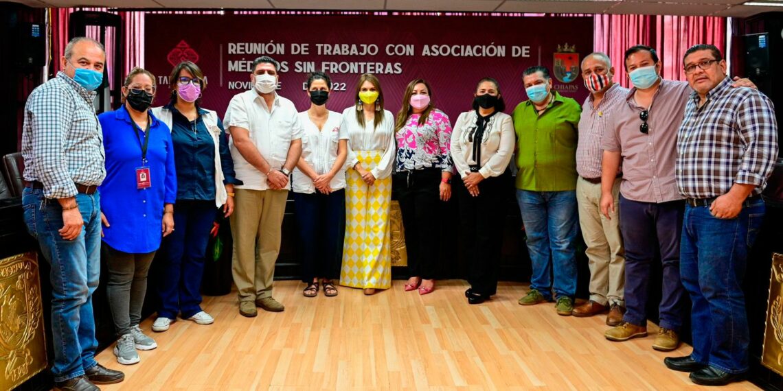 AYUNTAMIENTO DE TAPACHULA Y MÉDICOS SIN FRONTERAS SUMAN ESFUERZOS PARA ATENCIÓN A GRUPOS VULNERABLES