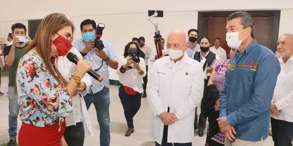 Encabeza Rutilio Escandón toma de protesta de la Red Chiapaneca de Municipios por la Salud 2022