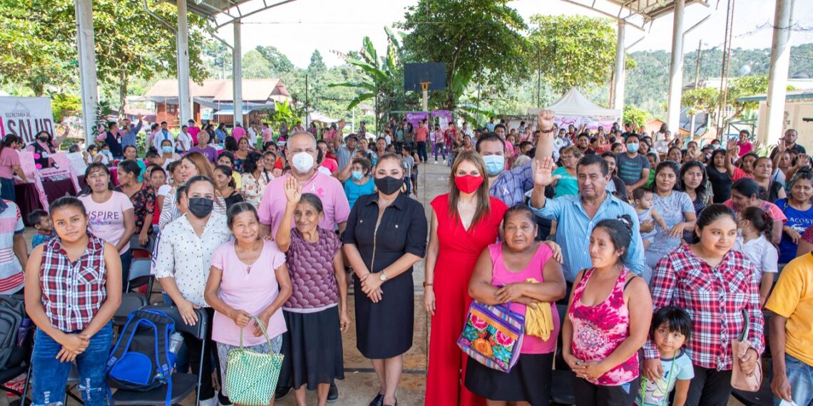 ROSY URBINA ENCABEZA EL “DÍA ROSA” EN EJIDO INDEPENDENCIA