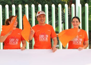 Rutilio Escandón da banderazo de salida de la Carrera Estatal por una Vida Libre de Violencia